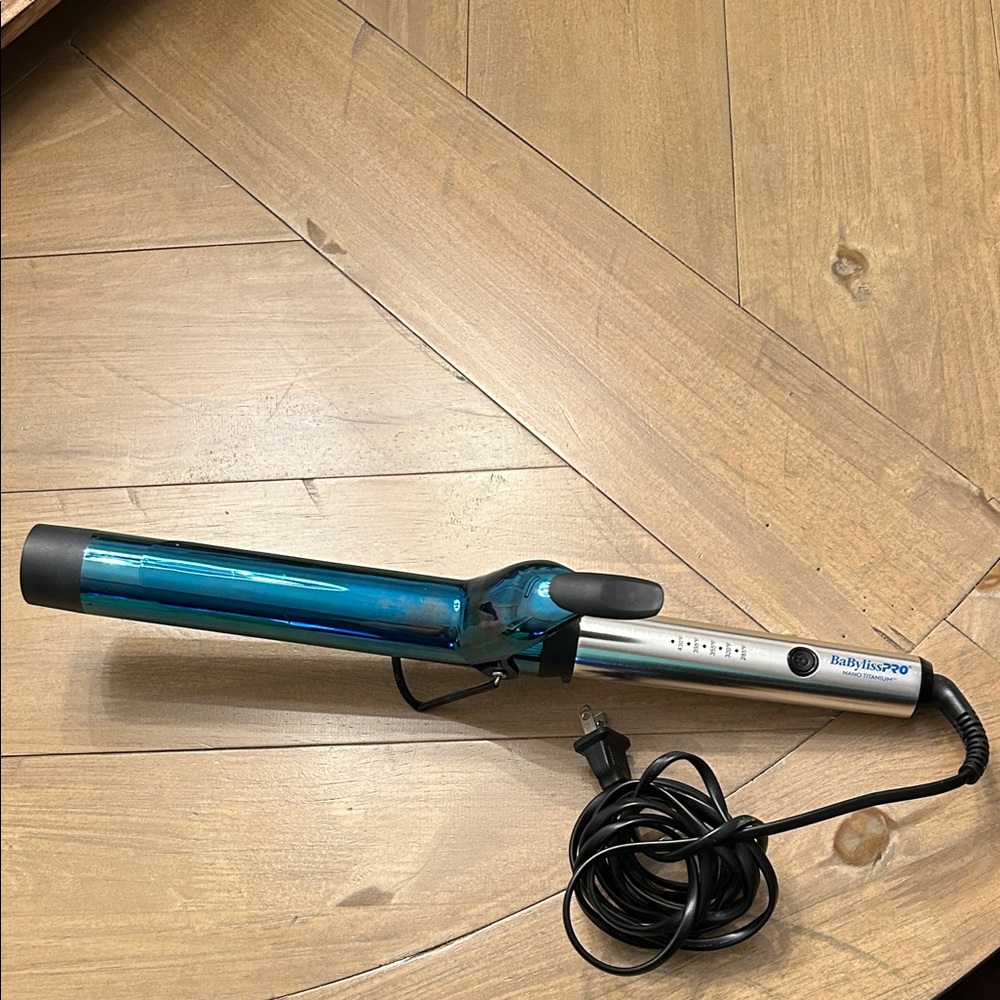 BaBylissPRO Blue Curling Iron